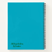 リトルラムの喜び：クラシックチャーム ノートブック (裏面)