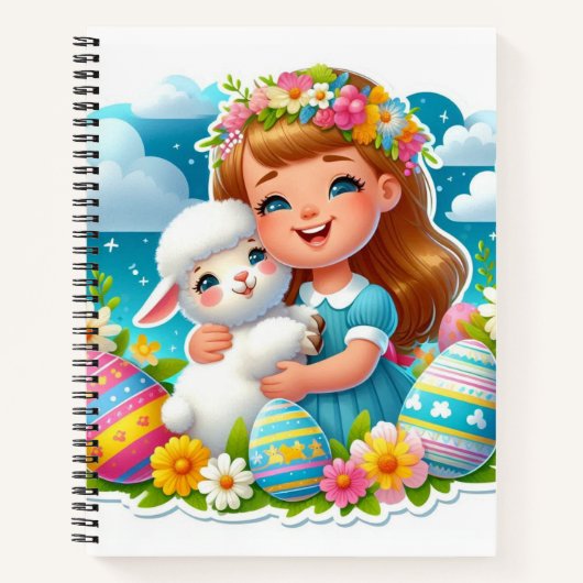 リトルラムの喜び：クラシックチャーム ノートブック (正面)