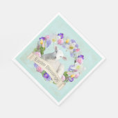 リトルラムイースター紙ナプキンス スタンダードランチョンナプキン (角)