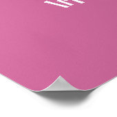 リトルラムウォールプリント(バラ) ポスター (角)