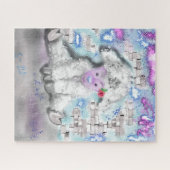 リトルラムジグソーパズル絵画- s ジグソーパズル (横)