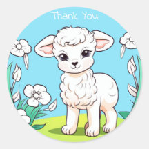 リトルラムステッカー