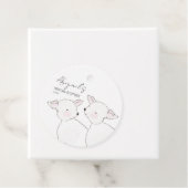 リトルラムツインズベビーシャワー フェイバータグ (インサイチュ)