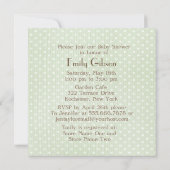 リトルラムトイベビースシャワー 招待状 (裏面)