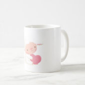 リトルラムハグハート コーヒーマグカップ (正面右)