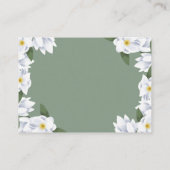 リトルラムベビーシャワーブックリクエスト エンクロージャーカード (裏面)