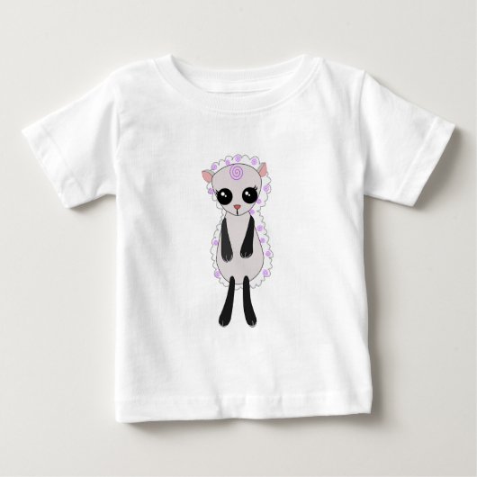 リトルラムベビーTシャツ ベビーTシャツ (正面)
