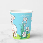 リトルラム紙カップ 紙コップ (左)