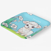 リトルラム紙プレート ペーパープレート (傾斜あり)