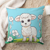 リトルラム装飾用クッション クッション (ブランケット)