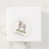 リトルラム誕生日サンキューメッセージカード フェイバータグ (インサイチュ)