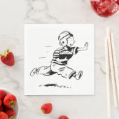 リトルランニング紙ナプキンス スタンダードランチョンナプキン (インサイチュ)