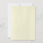 リトルラ大切ムベビーシャワー招待状 案内状 (裏面)