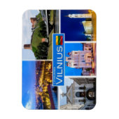 リトルリトアニア – ビリニュス –  マグネット (縦)