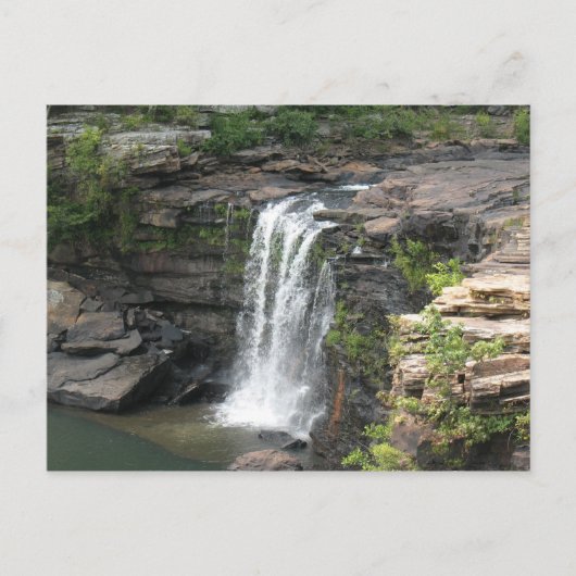 リトルリバーウォーターフォール ポストカード (正面)