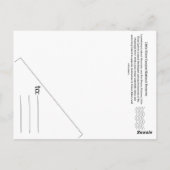 リトルリバーキャニオン葉書1 ポストカード (裏面)