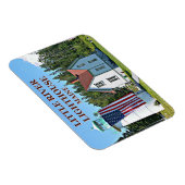 リトルリバーライトハウスカットラーメインのフォトマグネット マグネット (右側)