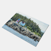 リトルリバーライトハウスメインドアマット ドアマット (アングル)