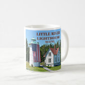 リトルリバーライトハウスメインマグ コーヒーマグカップ (正面右)