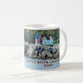 リトルリバーライトハウスメインマグ コーヒーマグカップ