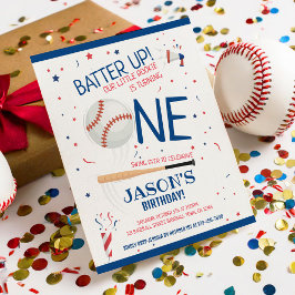 リトルルーキーベースボールバジェット1歳の招待状
