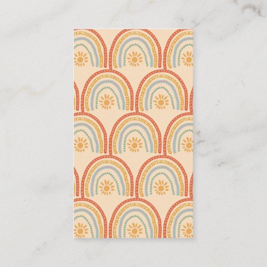 リトルレイオブサンシャインベビーおむつラッフルカード エンクロージャーカード (裏面)