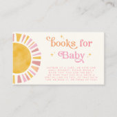 リトルレイオブサンシャインボホレトロブックフォーベビー エンクロージャーカード (正面)