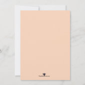 リトルレイ・オブ・サンシャイン ボヘミアンレインボー ベイビーシャワー 招待状 (裏面)