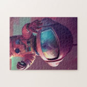 リトルレッドエイリアン ジグソーパズル (横)