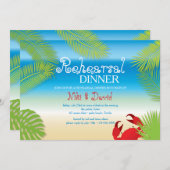 リトルレッドカニ招待状 招待状 (正面/裏面)