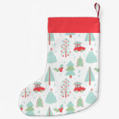 リトルレッドカークリスマスツリーストッキング スモールクリスマスストッキング (裏面)