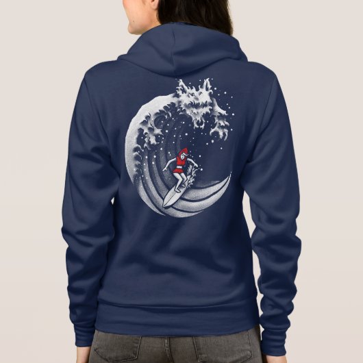 リトルレッドサーフィンフード パーカ (裏面)