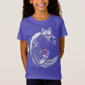 リトルレッドサーフィンフード Tシャツ (正面)