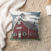 リトルレッドスクールハウス装飾用クッション クッション (ブランケット)
