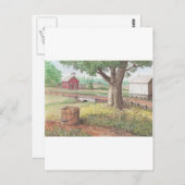 リトルレッドスクールハウス ポストカード (正面/裏面)