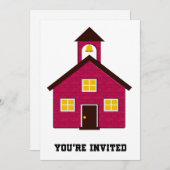 リトルレッドスクール招待されハウス 招待状 (正面/裏面)
