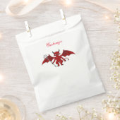 リトルレッドデビルサンダー_コーブ フェイバーバッグ (クリップ留めされた状態)