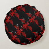 リトルレッドデビルサンダー_コーブ ラウンドクッション (裏面)