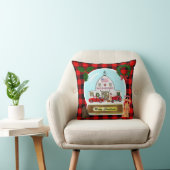 リトルレッドトラック秋とウィンターグローブ クッション (椅子)