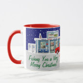 リトルレッドトラック(魚釣りタックル店) マグカップ (左)