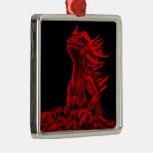 リトルレッドドラゴン メタルオーナメント (右)