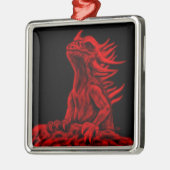 リトルレッドドラゴン メタルオーナメント (左)