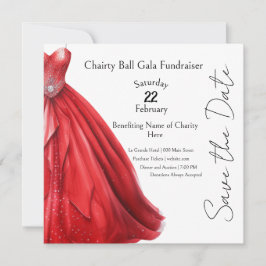 リトルレッドドレスガラチャリティーイベント 招待状