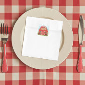 リトルレッドバーンファームバースデーパーティー スクエアシール