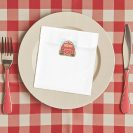 リトルレッドバーンファームバースデーパーティー スクエアシール