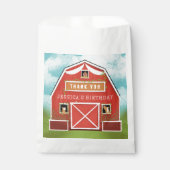 リトルレッドバーンファームバースデーパーティー フェイバーバッグ (正面)