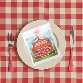 リトルレッドバーンファームバースデーパーティー フェイバーバッグ