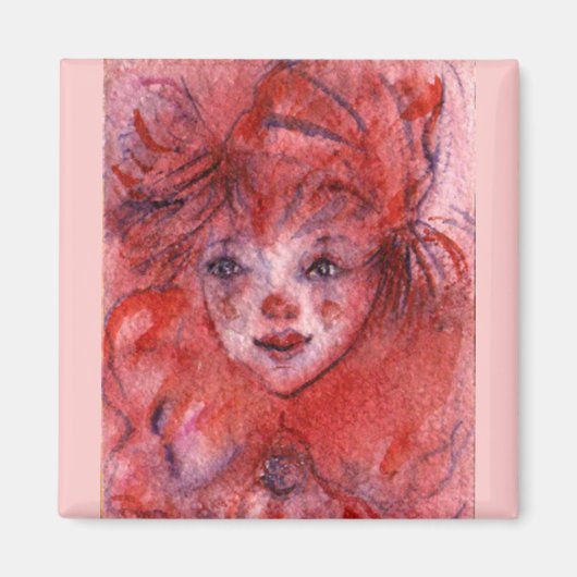 リトルレッドピエロ マグネット (正面)