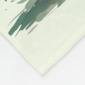 リトルレッドフワフワの子パーソナライズされた猫 フリースブランケット (角)