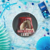 リトルレッドライディングフードお誕生日ケーキ- ペーパープレート (パーティー)